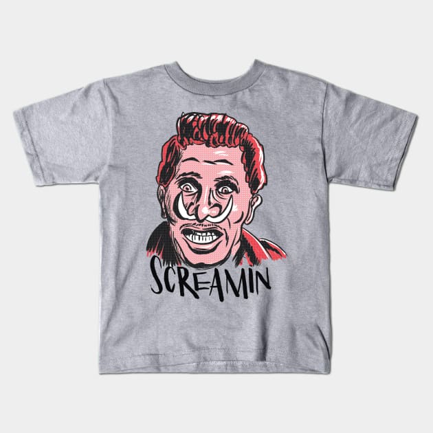 Screamin Jay Kids T-Shirt by adiartworks.com